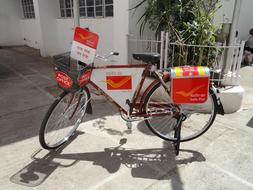 Postman Bike Post Office India