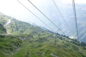 Funicular Mountain Landscape