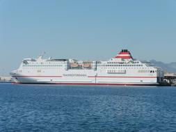 Freighter Ferry Sea