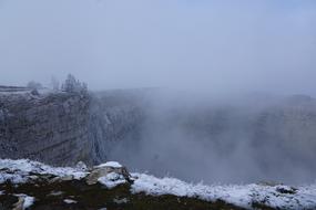 Foggy Winter cruix du van