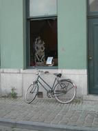 Bicycle on Pavement Street