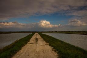 Road Sky Cloud