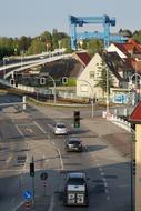 Blue Wonder Bridge in Wolgast