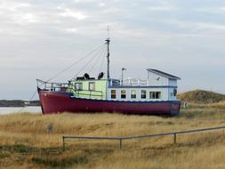 Boat Ship Stranded