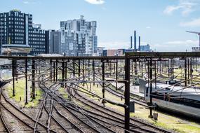 Train Station Tracks