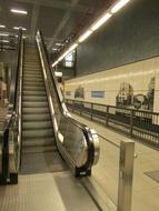 Escalator Stairs Gradually Means