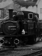 Steam Railway Welsh Train