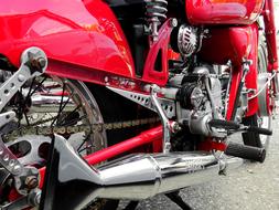 red bike motor