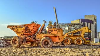 Construction Site Machinery
