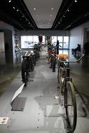 Vintage Bicycles in Petersen automotive museum