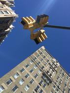 New York City Fire Sky