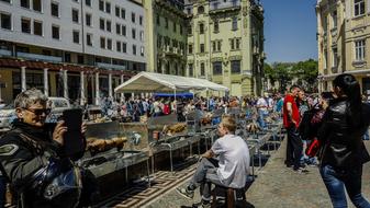 Street Odessa Greek Square