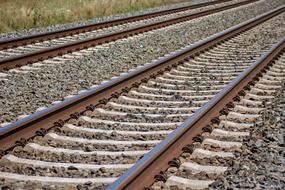 Tracks Railway Railroad