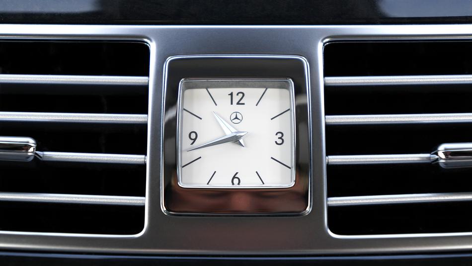 Mercedes Interior Clock