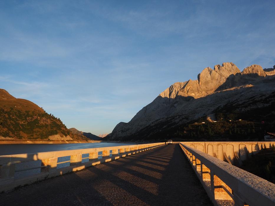 Fedaia Lake Road Dam System