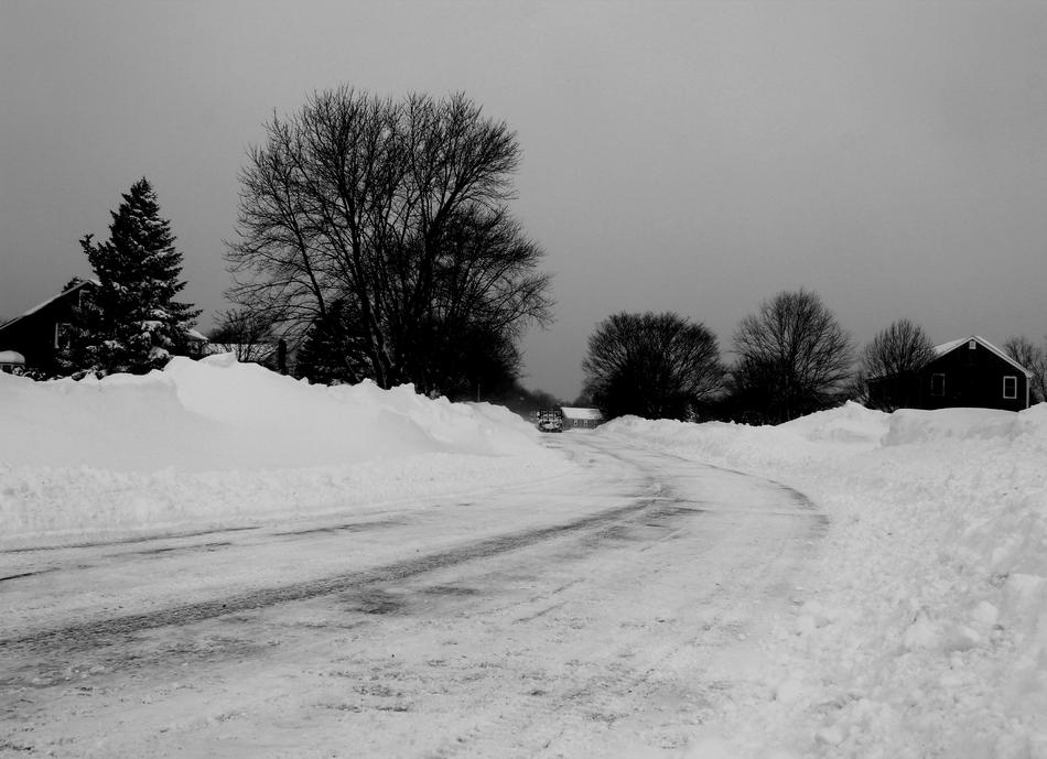 Road Winter Snow