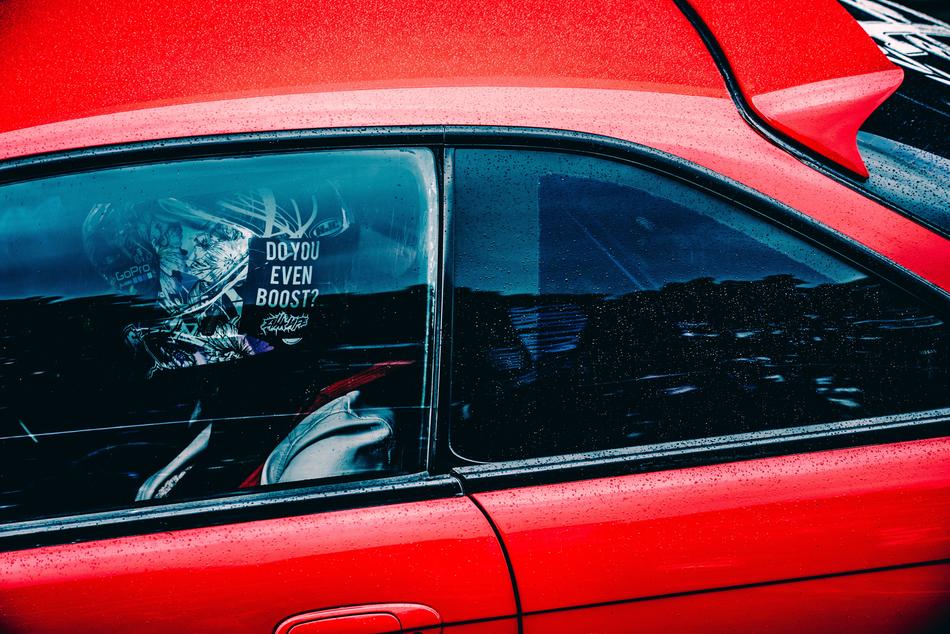 Red Car Vehicle