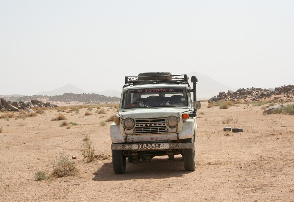 Sahara Desert Toyota
