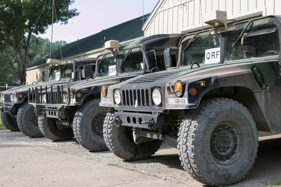 Humvee Army Movement