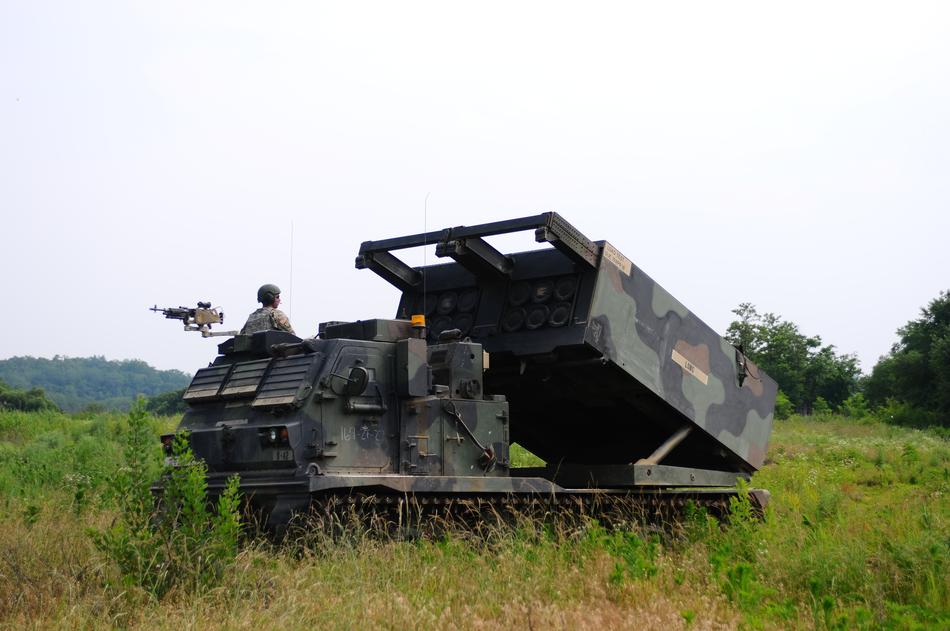 M270 Mlrs Multiple Launch Rocket