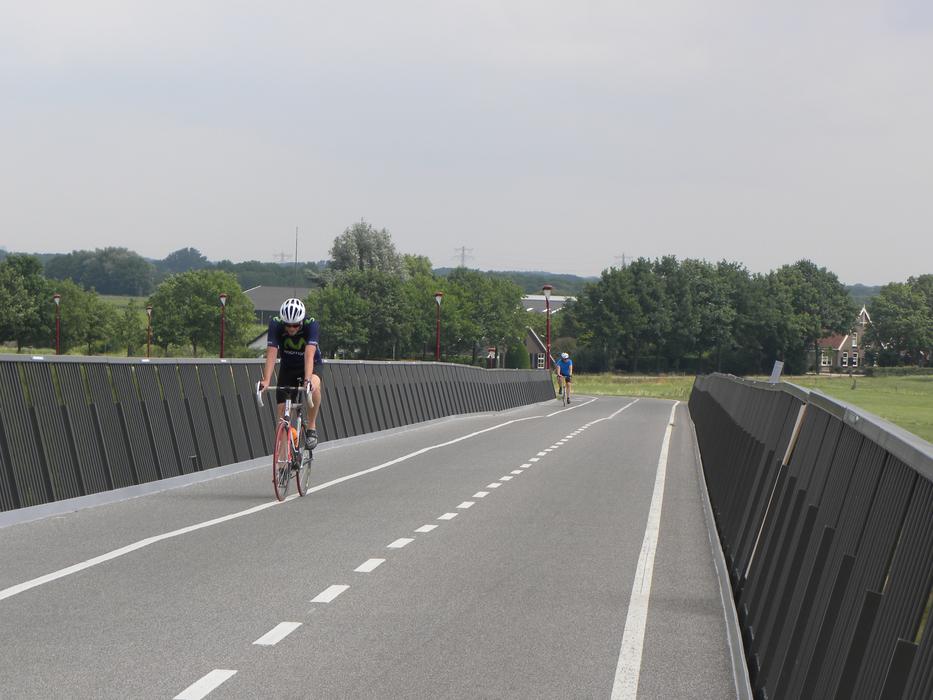 Cyclist Race Bike in Netherlands