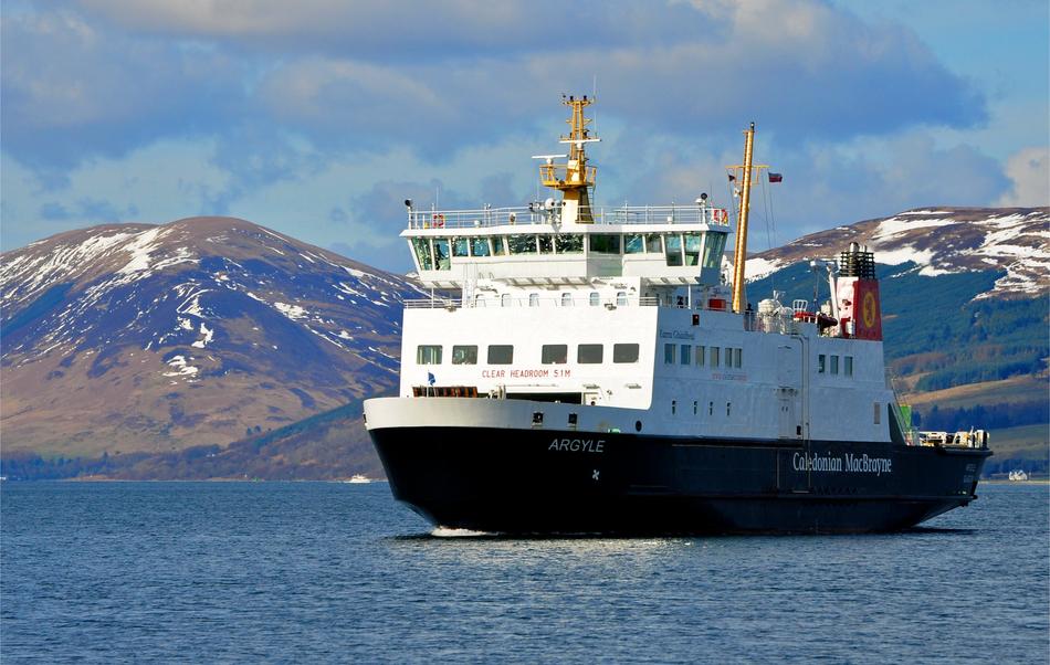 Car Ferry Clyde Estuary Cowal