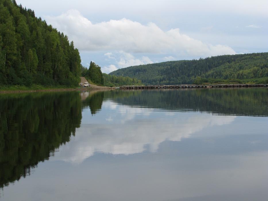 The Vishera River Crossing