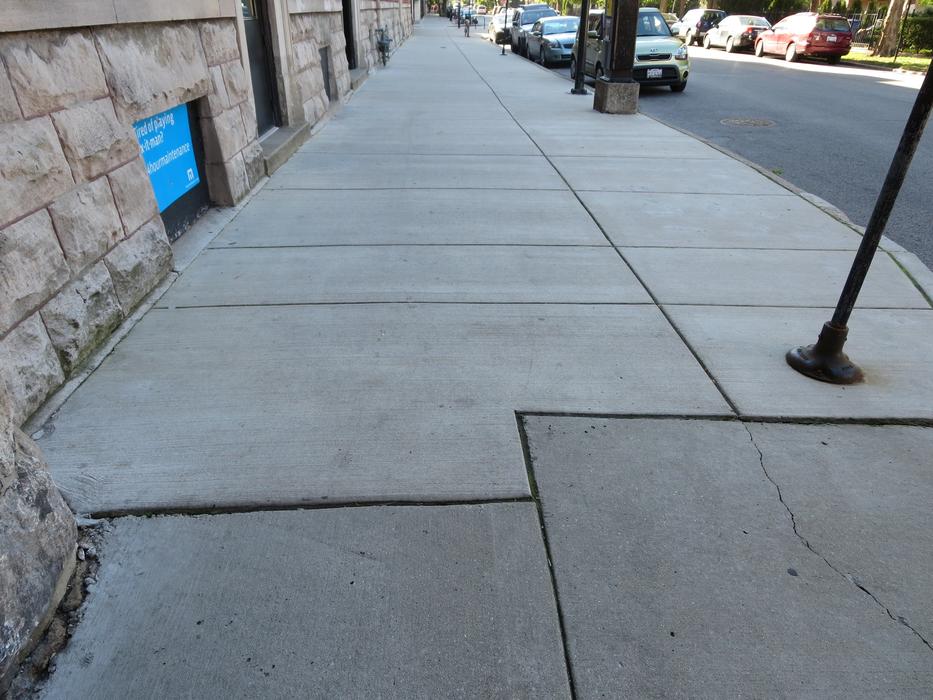 Sidewalks Outside Public