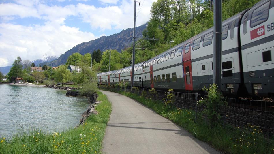Railway Train Away
