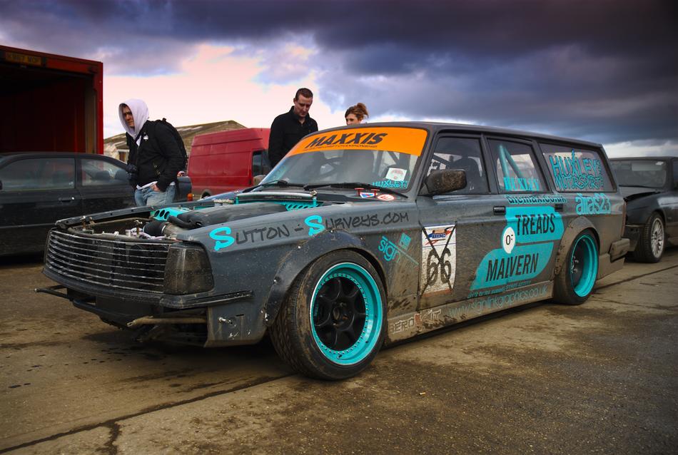 Volvo Drift Car Norfolk arena