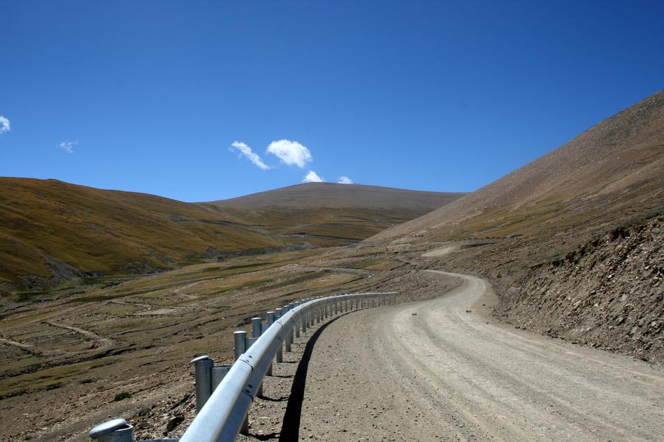 Road Tibet Blue Sky