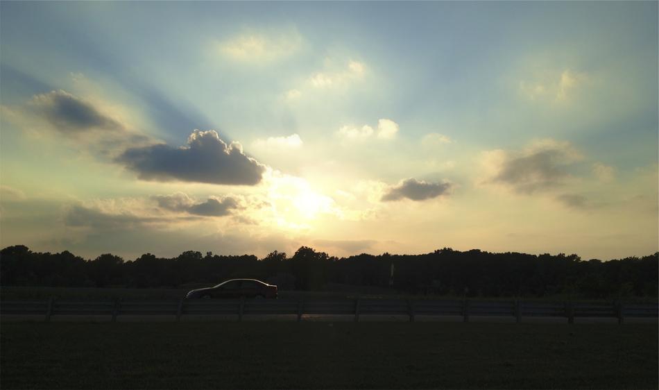 Sunset Sky Clouds