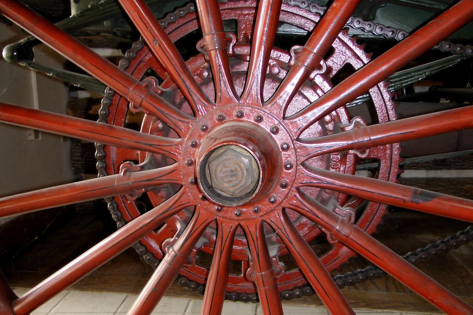 Wheel Carriage Wooden