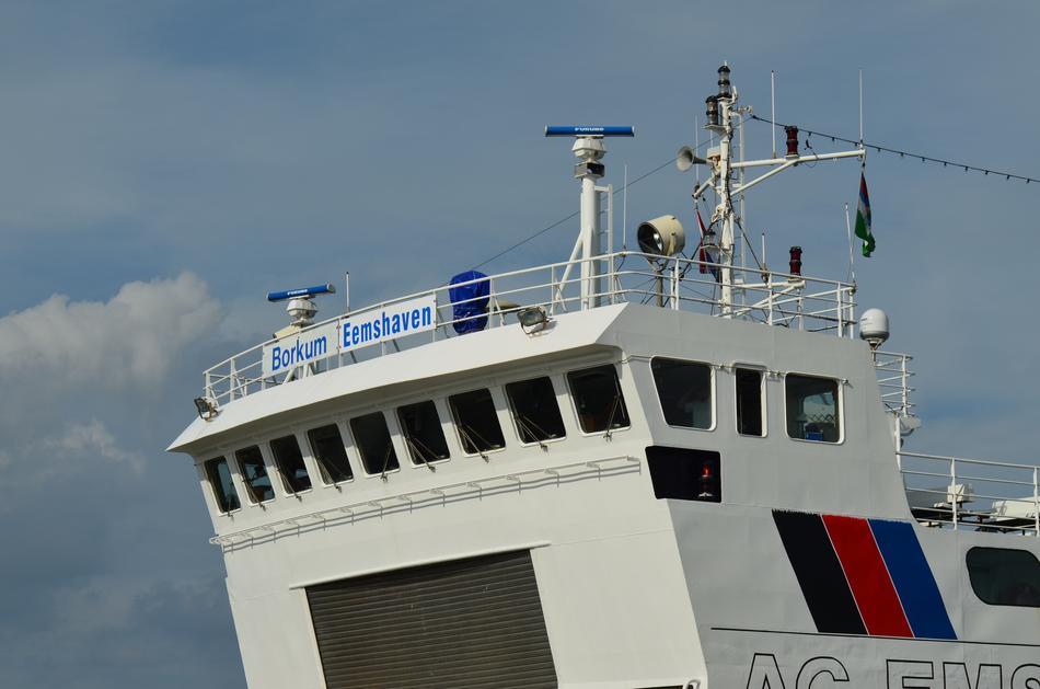 The Control Bridge Borkum Ferry