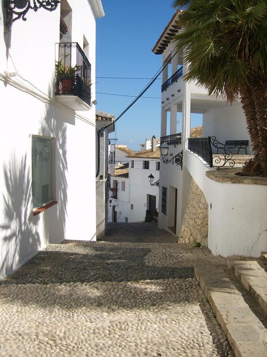 Altea Street Spain