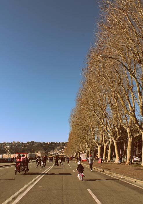 Road Via Naples