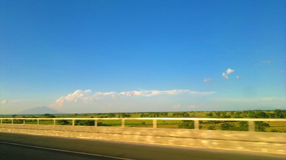 Roads Express Way and Blue Sky