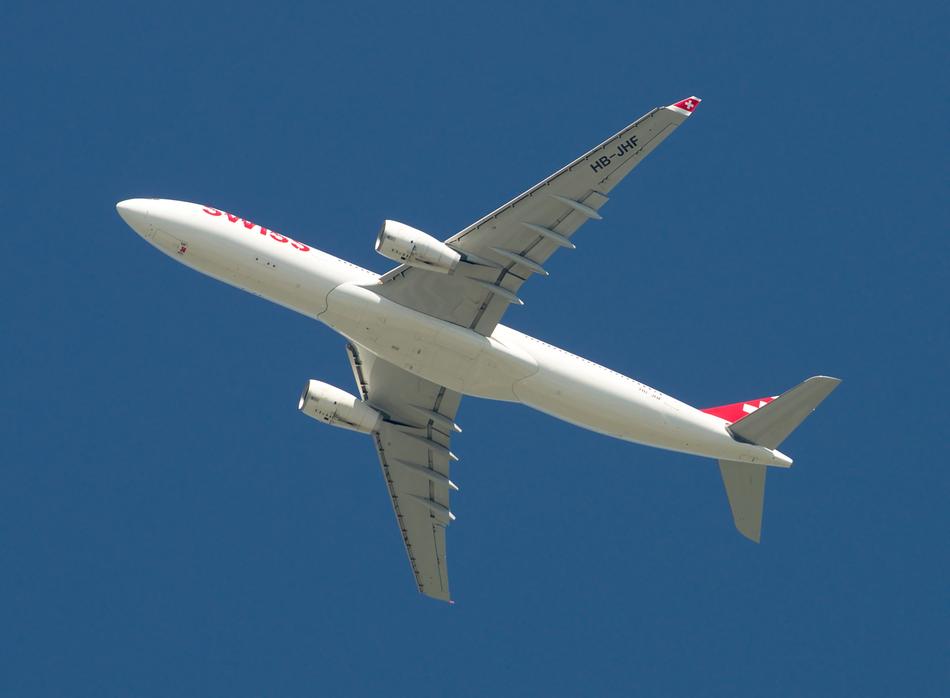 Airbus A330 Swiss Airlines Airport
