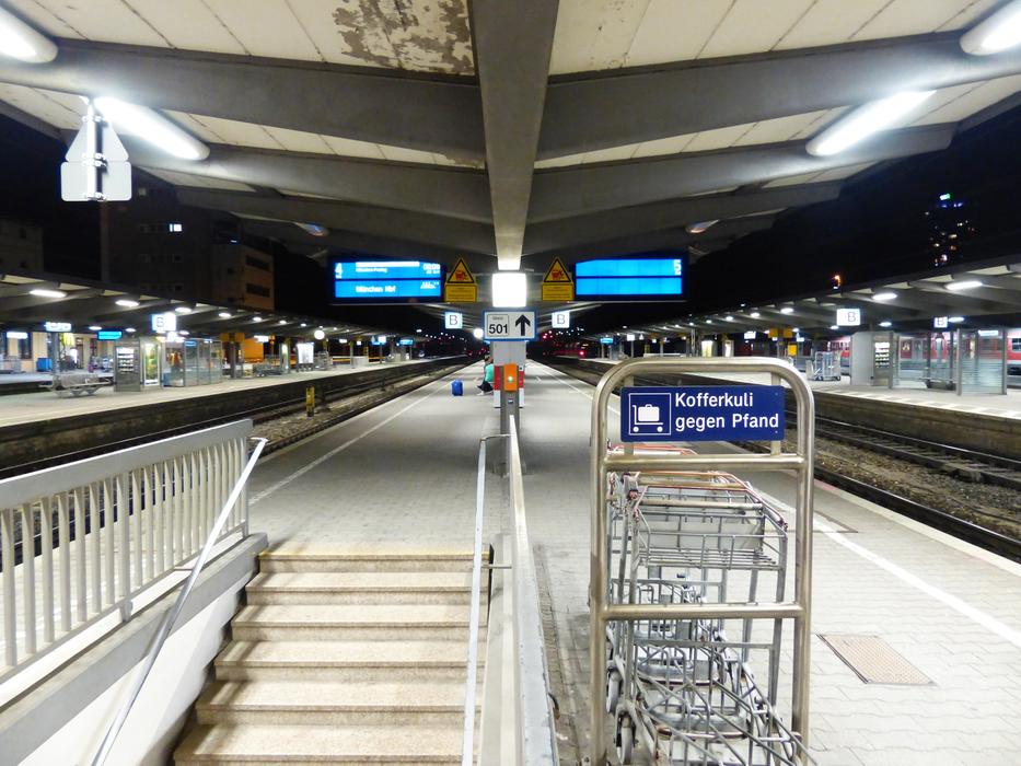 Railway Station Platform Train