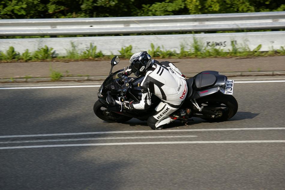 Knee Grind Motorcycle Curve