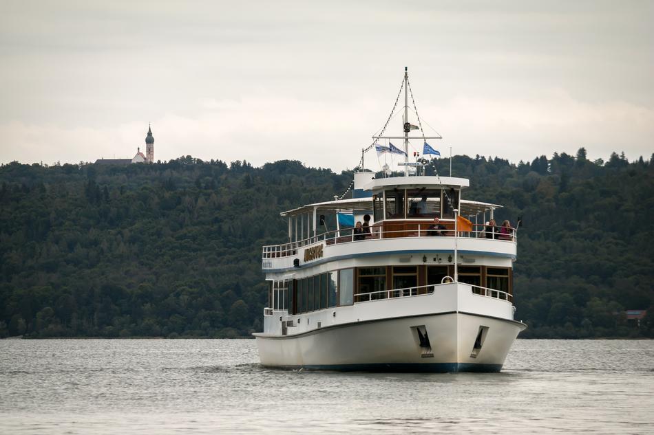 Ship Lake Monastery Passenger