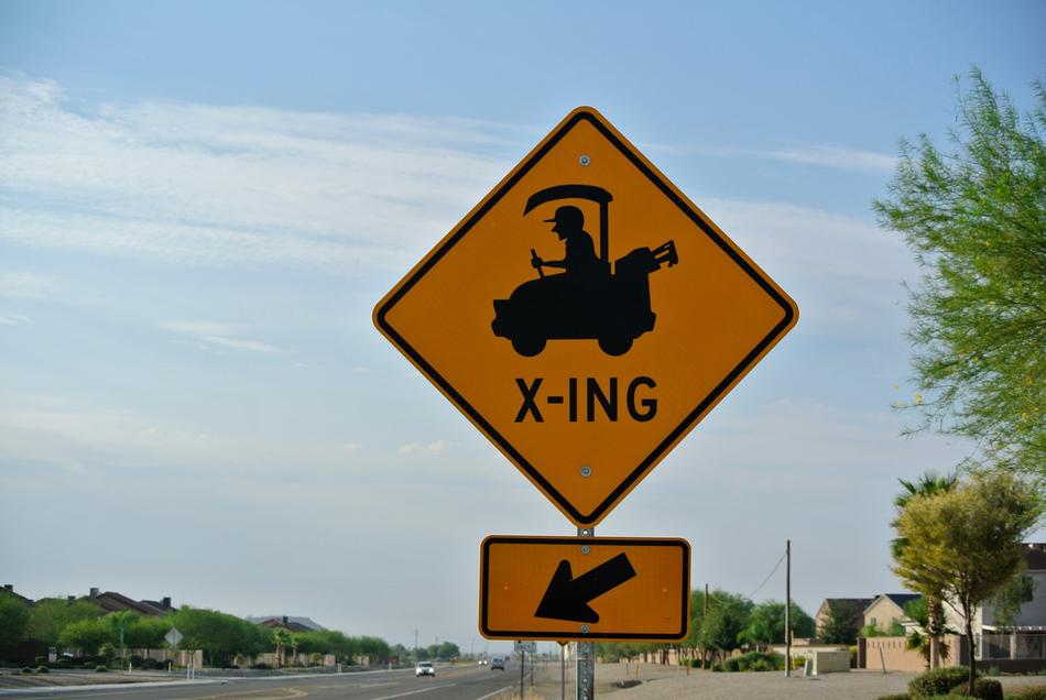 Street Caution Sign