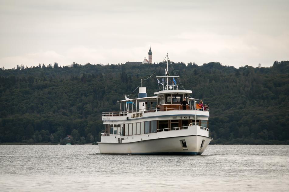 Ship Lake Monastery Passenger