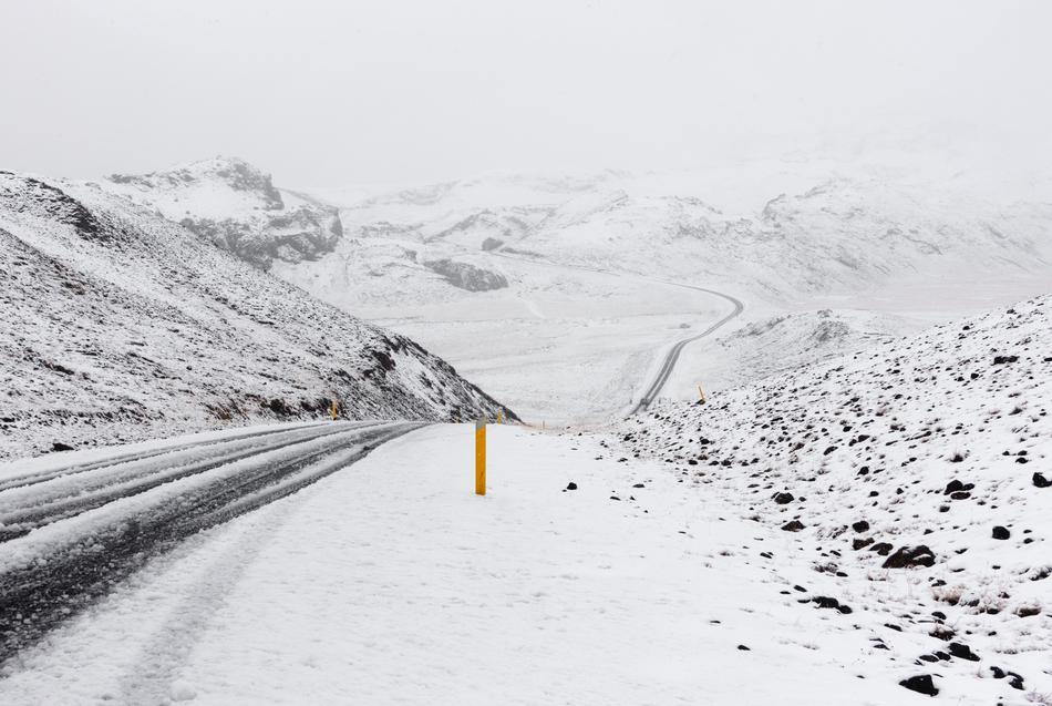 Snow Winter Road