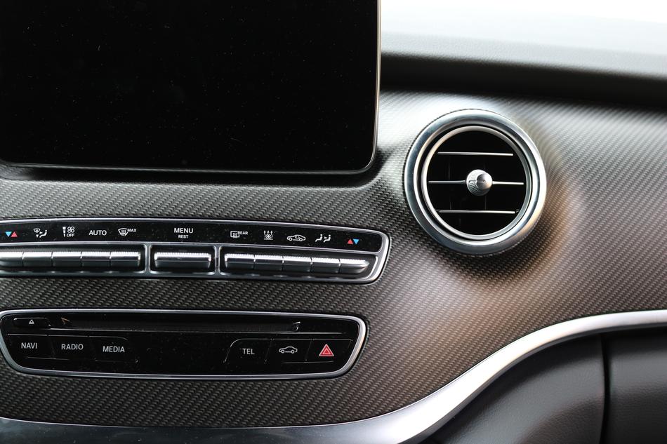 Dashboard Ventilation Navi