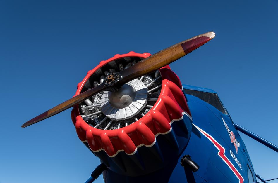 Propeller Plane Engine