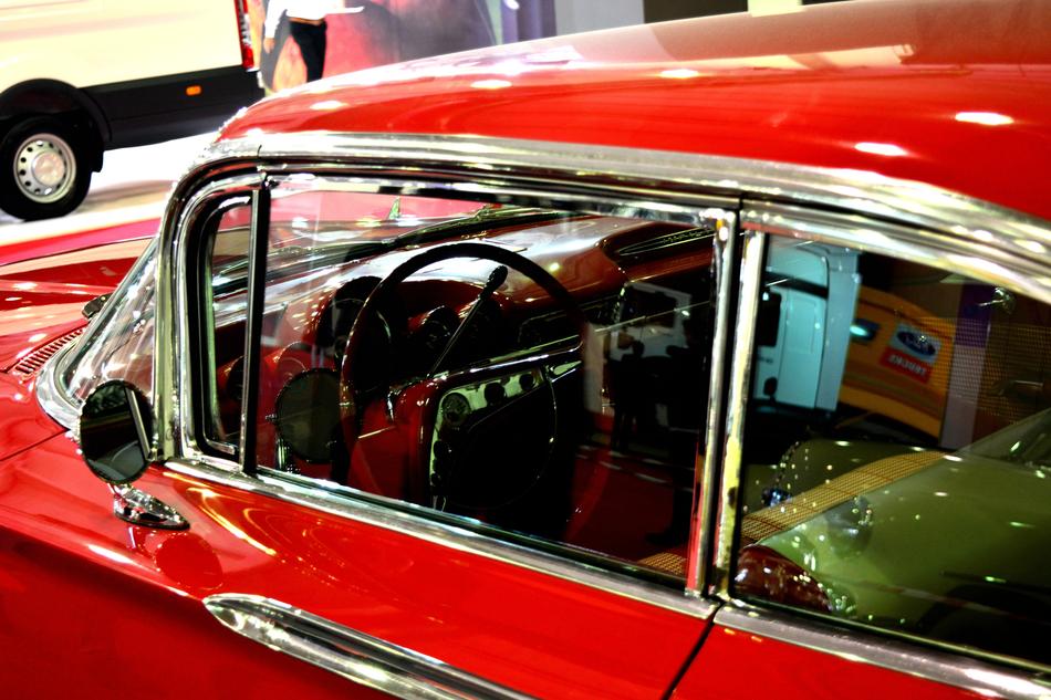 Red Car Vehicle