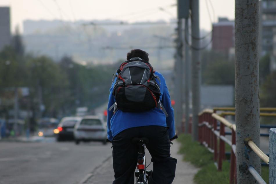 Bike Cyclist on Road