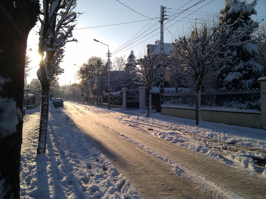 Street Snow Cold Ice