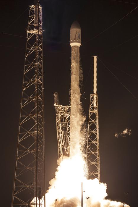 Rocket Launch Night Countdown